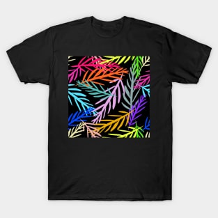 Beautiful Tropical Color Leaf T-Shirt